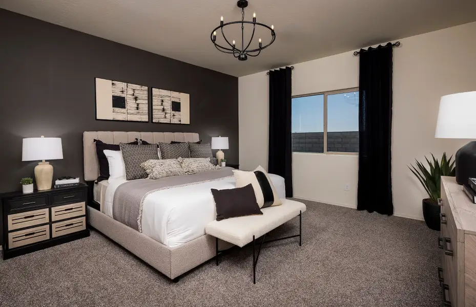 Representative furnished interior of a home built from the Lantana by Pulte Homes in Festival Foothills, Buckeye (Image 4).