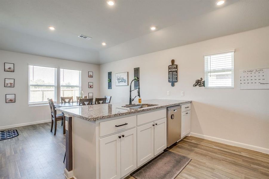 Furnished interior view inside a new home in , Springtown (Image 4). Furnished interior view inside a new home in , Springtown (Image 4).