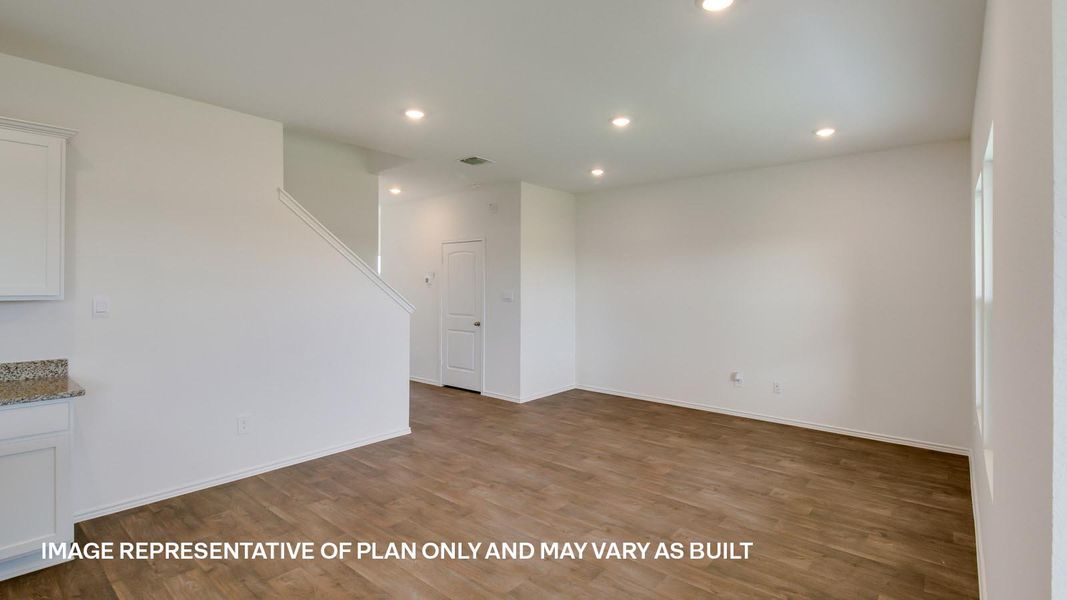 Spacious, unfurnished interior of a new home in Carillon, Manor (Image 7).