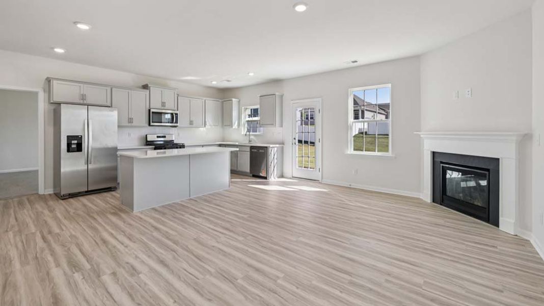 Spacious, unfurnished interior of a new home in The Falls at Newton, Newton (Image 15).