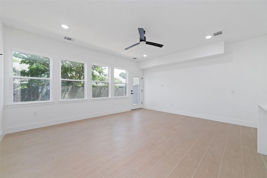 Spacious, unfurnished interior of a new home in , Houston (Image 16). Spacious, unfurnished interior of a new home in , Houston (Image 16).