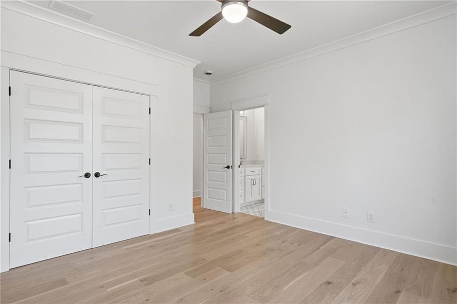 Spacious, unfurnished interior of a new home in , White (Image 42).