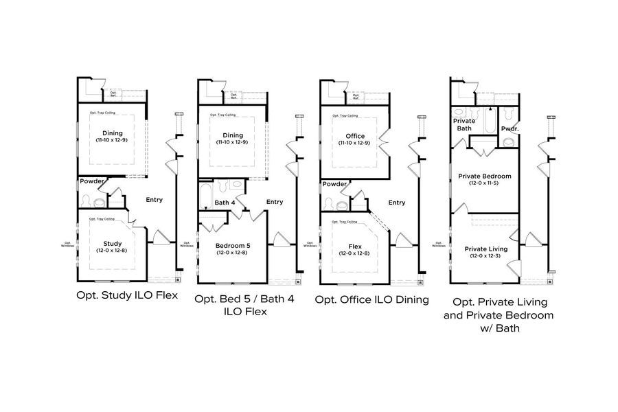 2D floor plan layout of this home in Hamilton Lakes, Lawrenceville, GA (Image 23).
