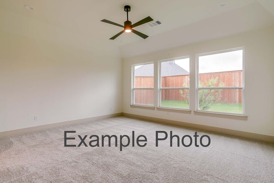 Representative unfurnished interior of a home built from the The Mansfield by Kenmark Homes in LeTara, Haslet (Image 36). Representative unfurnished interior of a home built from the The Mansfield by Kenmark Homes in LeTara, Haslet (Image 36).