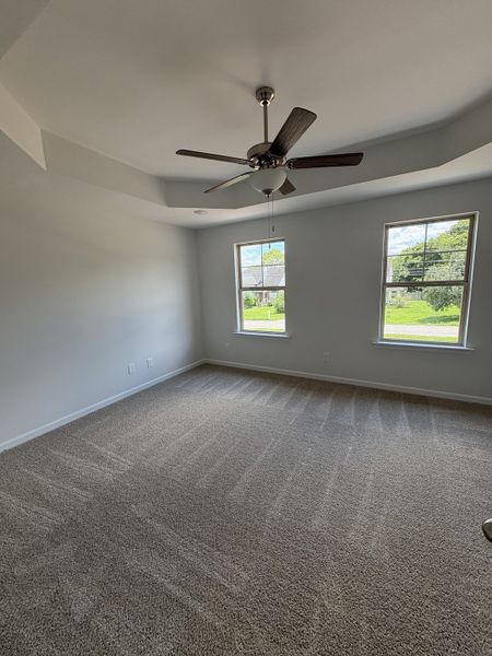 Photo is of the model home to show what the completed floor plan looks like. Selections and Options may vary.