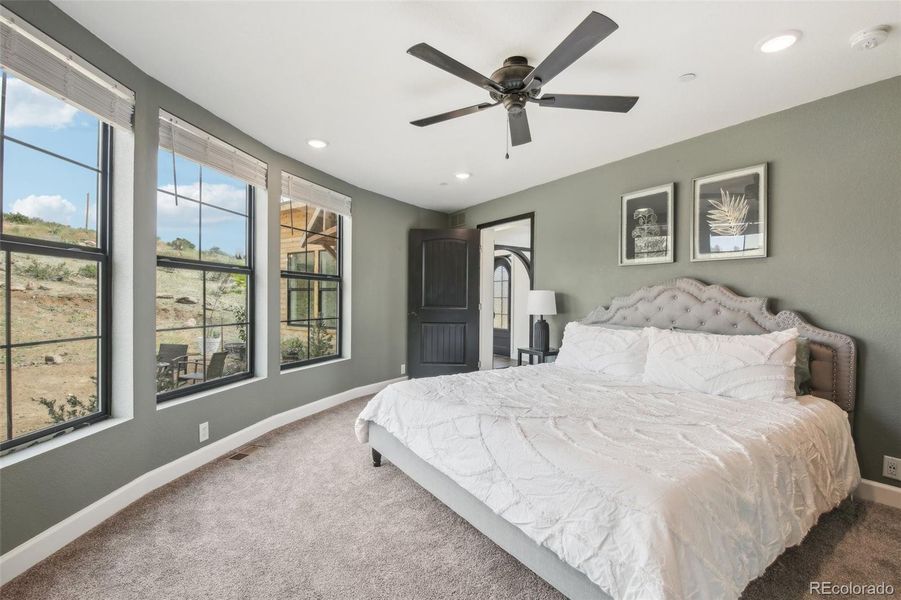 Furnished interior view inside a new home in , Lyons (Image 16).