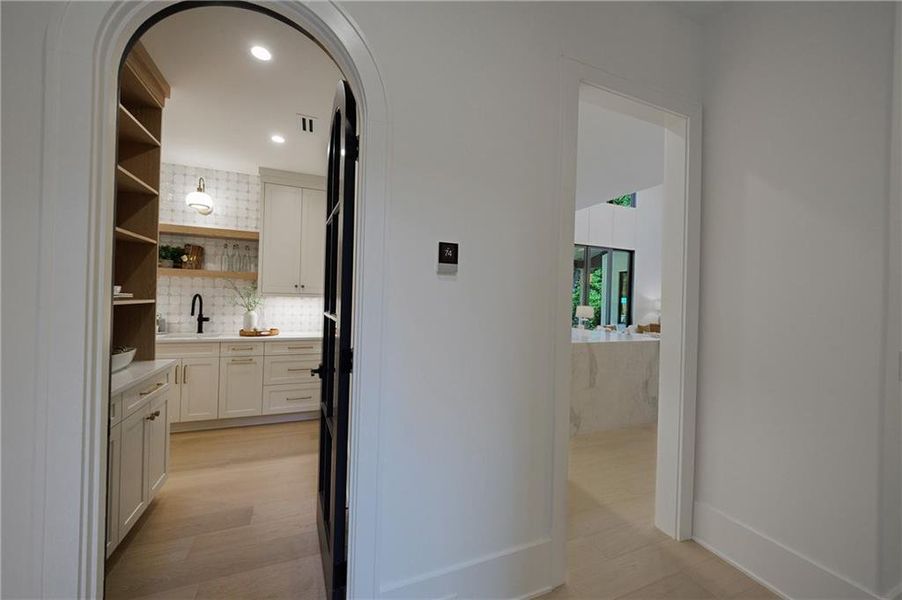 Furnished interior view inside a new home in , Alpharetta (Image 10).