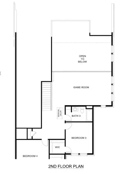 2D floor plan layout of this home in Prairie Oaks, Oak Point, TX (Image 3). 2D floor plan layout of this home in Prairie Oaks, Oak Point, TX (Image 3).