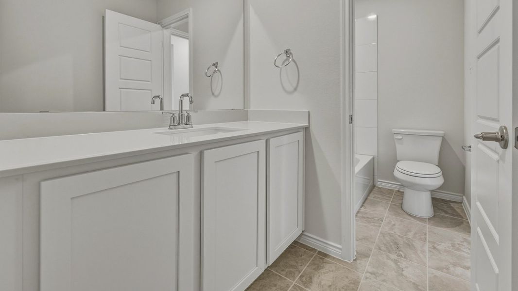Furnished interior view inside a new home in Bel Air Village, Sherman (Image 7). Furnished interior view inside a new home in Bel Air Village, Sherman (Image 7).