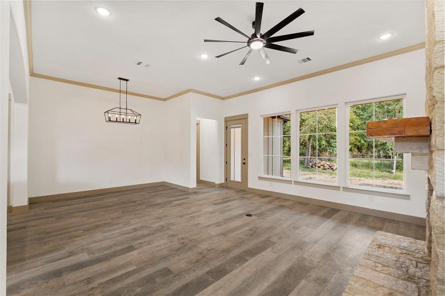 Spacious, unfurnished interior of a new home in , Star Harbor (Image 23).