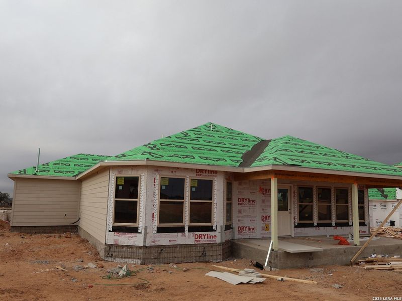 In-progress construction of a new home in Hickory Ridge, Elmendorf, TX (Image 21). In-progress construction of a new home in Hickory Ridge, Elmendorf, TX (Image 21).