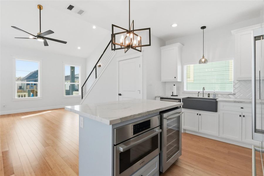 Furnished interior view inside a new home in , Galveston (Image 11).