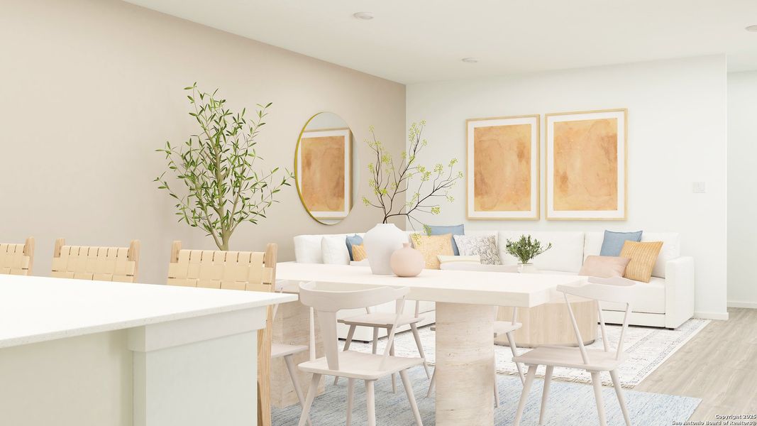 Furnished interior view inside a new home in Kyndwood, New Braunfels (Image 24). Furnished interior view inside a new home in Kyndwood, New Braunfels (Image 24).