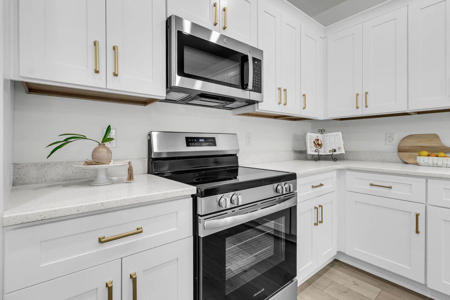 Furnished interior view inside a new home in , North Charleston (Image 8).