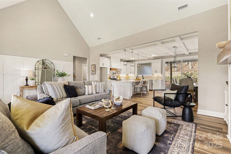 Furnished interior view inside a new home in , York (Image 32).