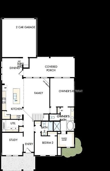 View of floor plan / room layout