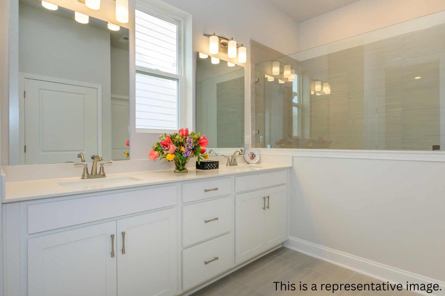 Furnished interior view inside a new home in Encore at Streamside - Classic Series, Waxhaw (Image 7).