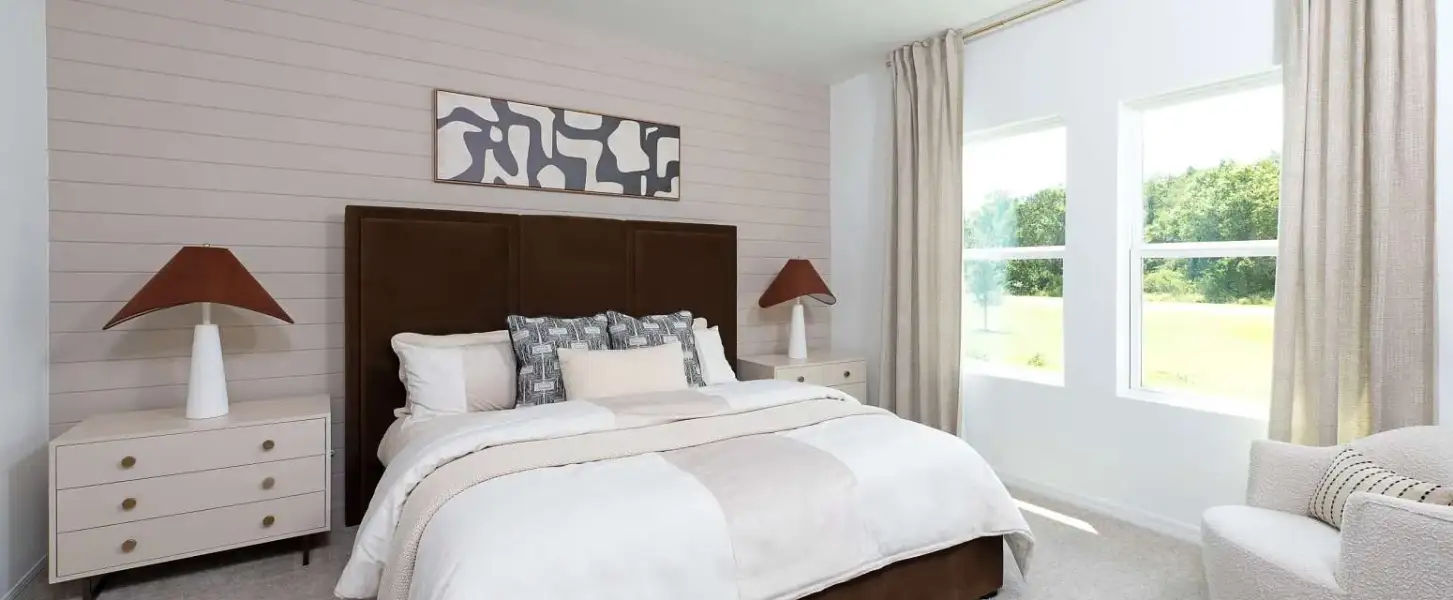 Representative furnished interior of a home built from the Badland by Ashton Woods in Berry Bay, Wimauma (Image 5).