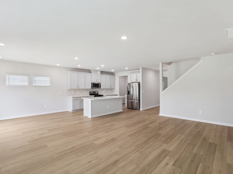 Spacious, unfurnished interior of a new home in River Glen, Angier (Image 11).