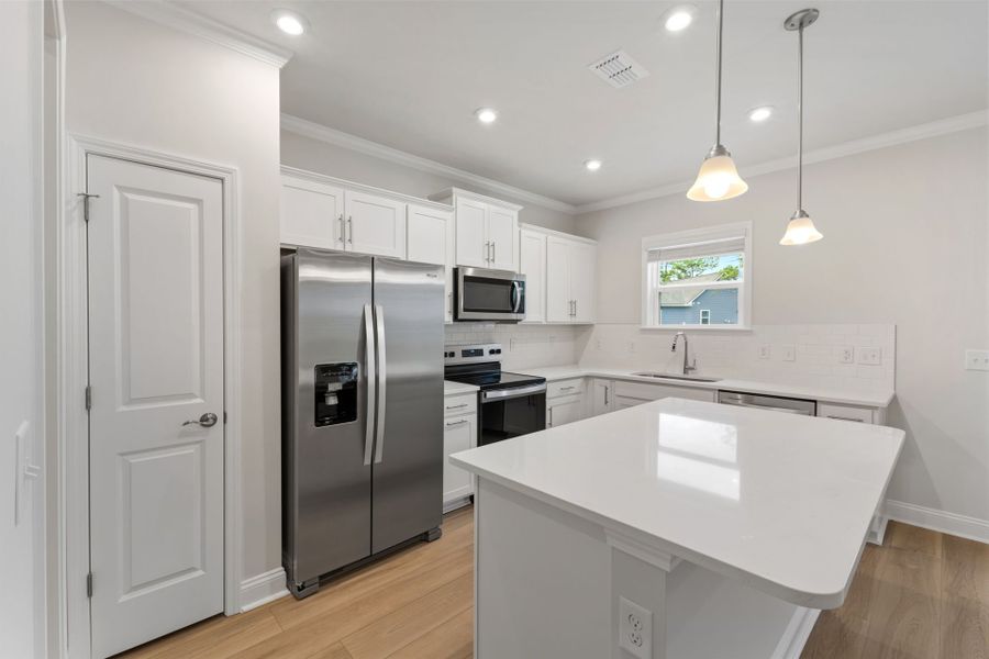 Furnished interior view inside a new home in Solserra, Shallotte (Image 7).