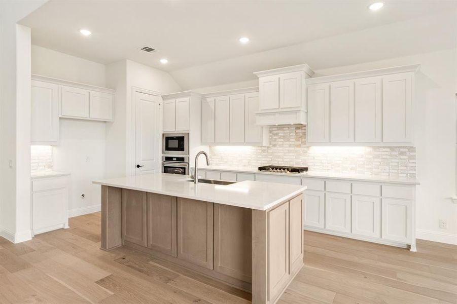 Furnished interior view inside a new home in Windsong Ranch, Prosper (Image 9).