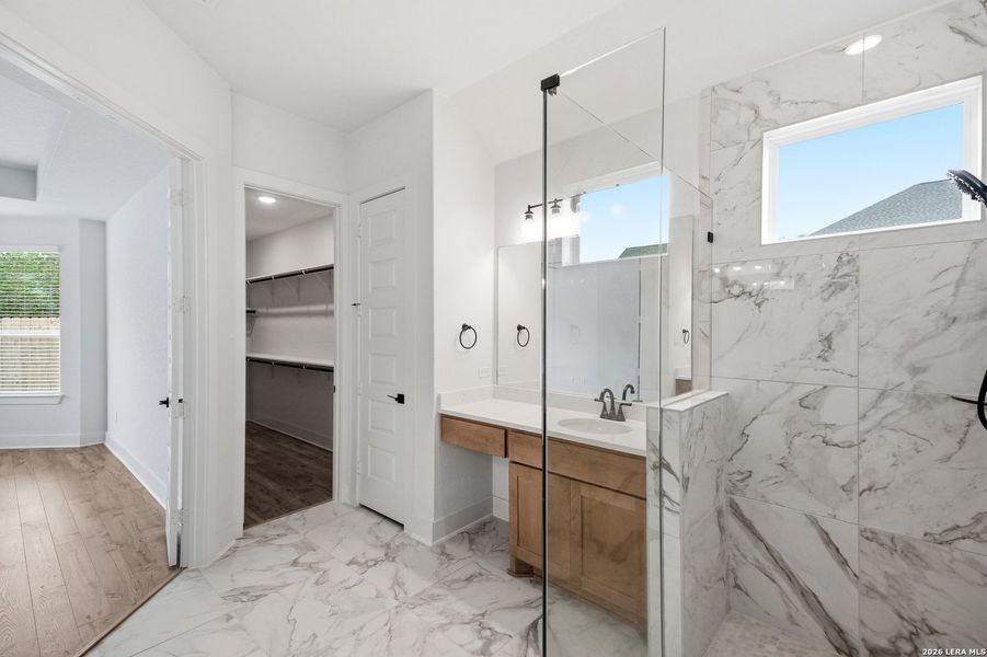 Furnished interior view inside a new home in The Reserve at Potranco Oaks, Castroville (Image 11).