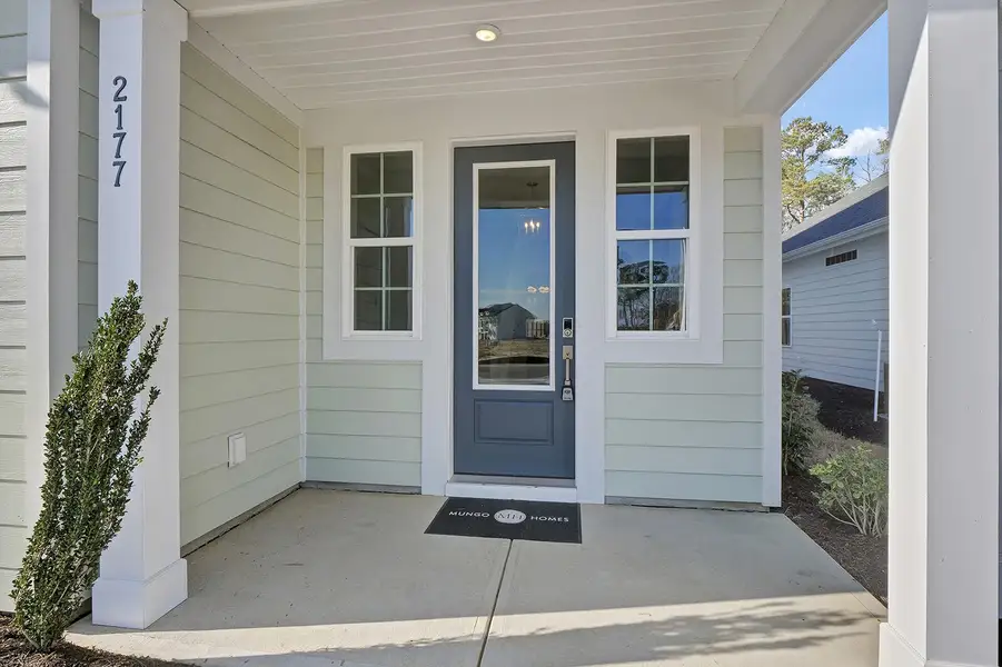 Exterior details and patio area of a home in , Summerville (Image 3).
