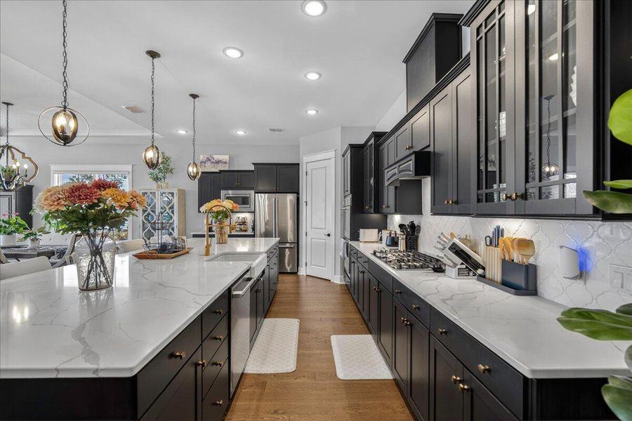 Furnished interior view inside a new home in , Summerville (Image 16).