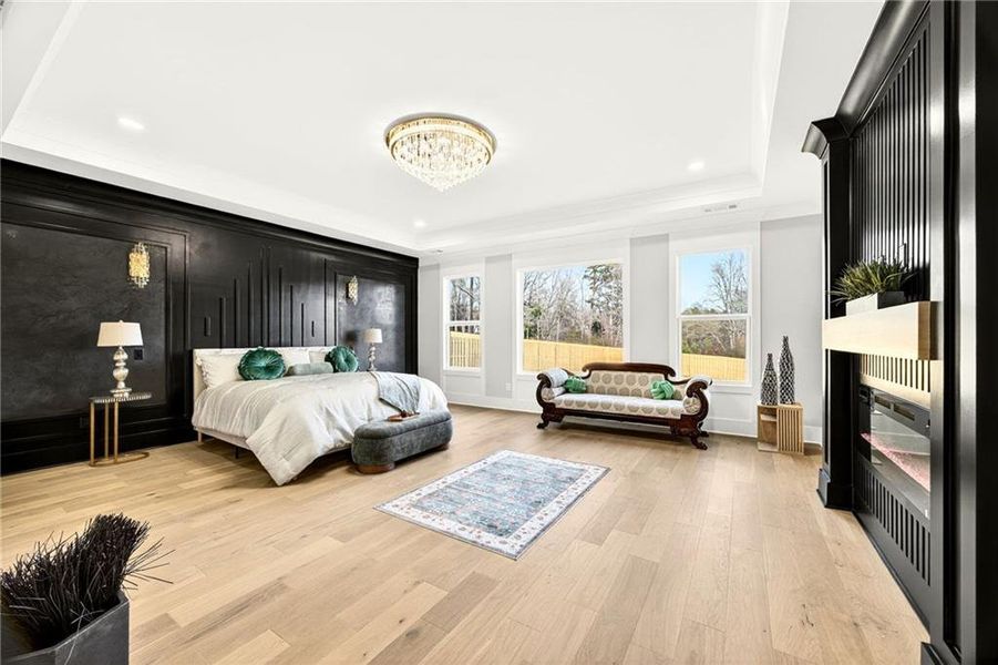 Furnished interior view inside a new home in , Buford (Image 65). Furnished interior view inside a new home in , Buford (Image 65).