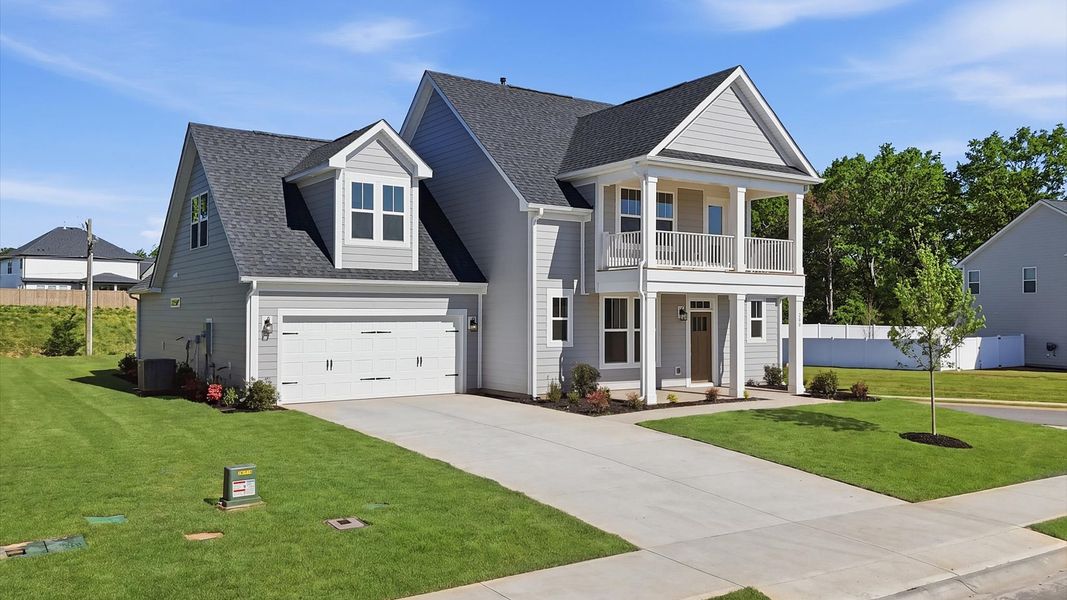 Proven curb appeal with elegant exterior lines and a warm, inviting presence Proven curb appeal with elegant exterior lines and a warm, inviting presence