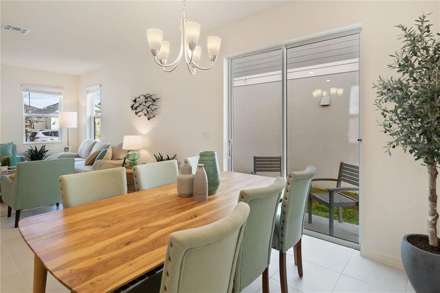 Furnished interior view inside a new home in Bellaviva III at Westside, Davenport (Image 10). Furnished interior view inside a new home in Bellaviva III at Westside, Davenport (Image 10).