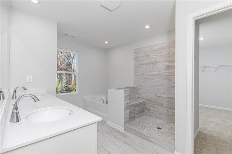 Furnished interior view inside a new home in Riverside Ridge, Lawrenceville (Image 13). Furnished interior view inside a new home in Riverside Ridge, Lawrenceville (Image 13).