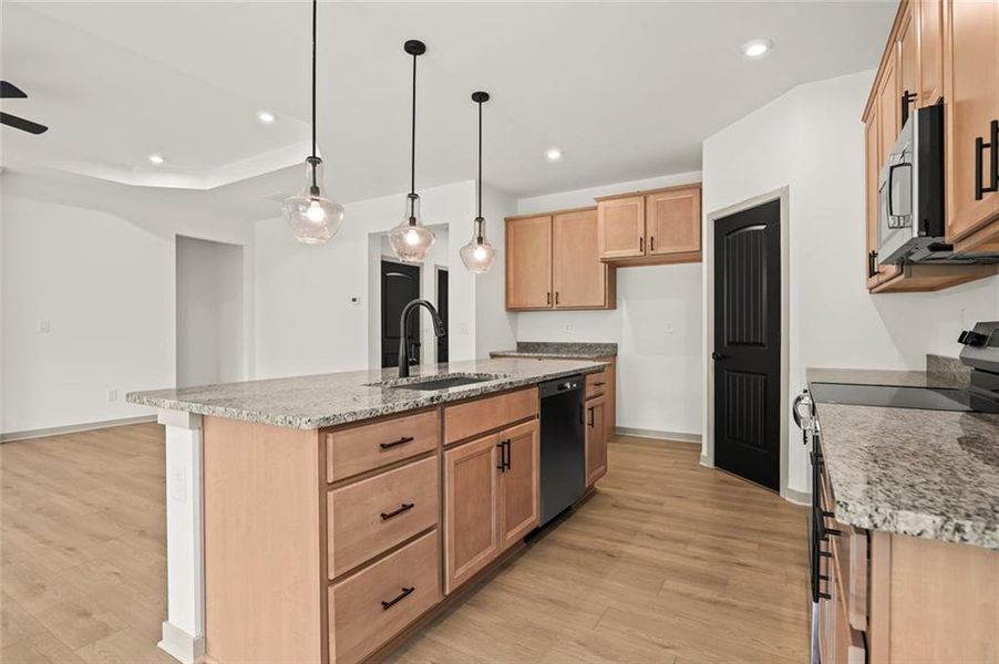 Furnished interior view inside a new home in Sage Woods, Dallas (Image 5).