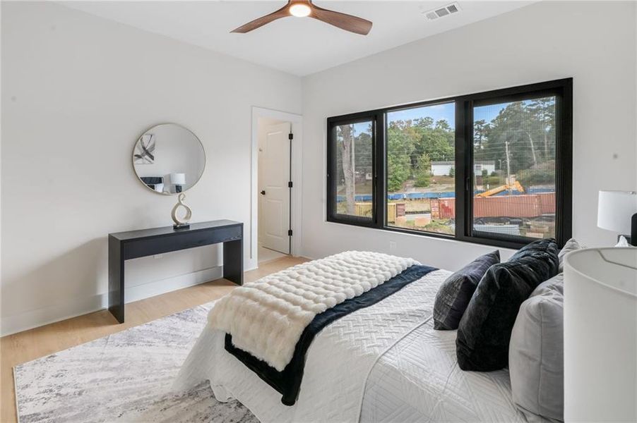 Furnished interior view inside a new home in , Decatur (Image 37).
