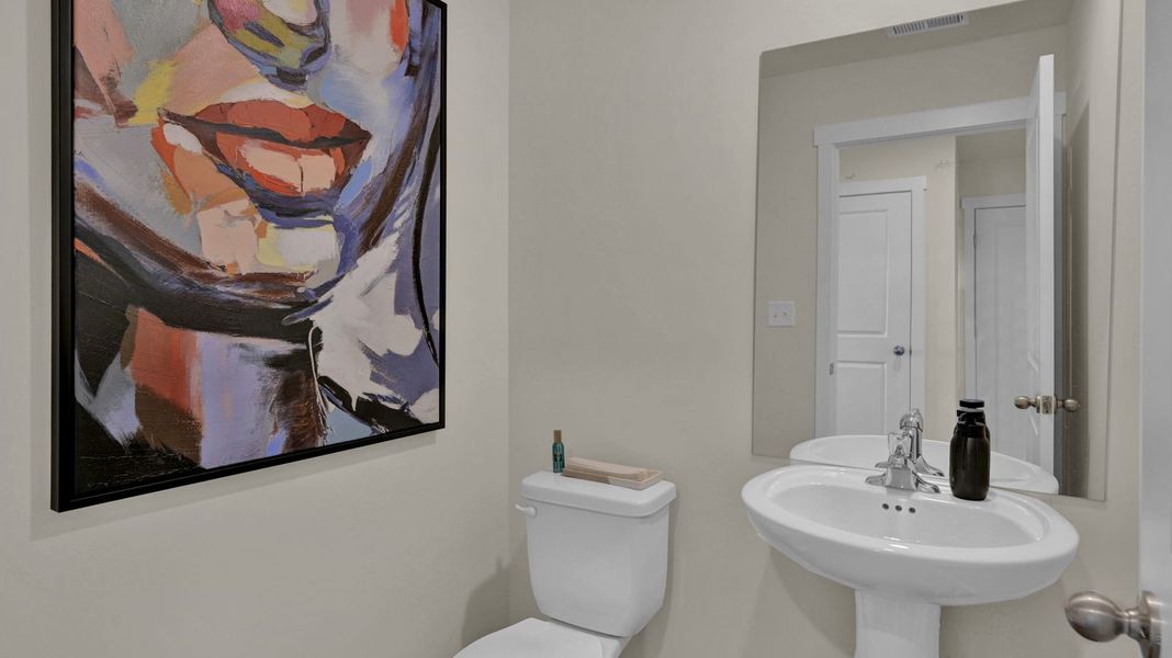 Furnished interior view inside a new home in Timber Creek, Rossville (Image 11).