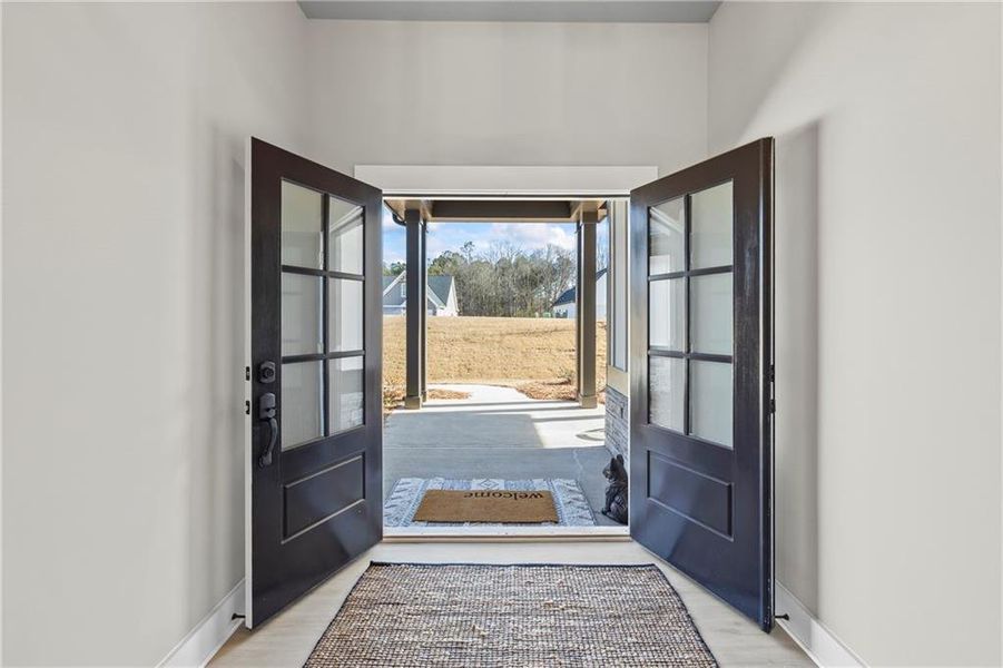 Exterior details and patio area of a home in , Monroe (Image 32).