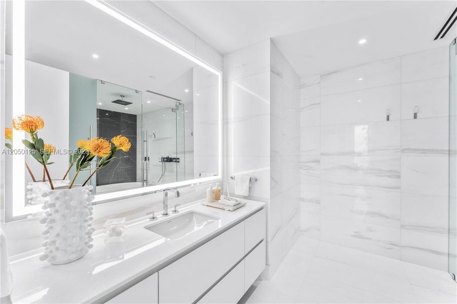 Furnished interior view inside a new home in , Miami (Image 10). Furnished interior view inside a new home in , Miami (Image 10).