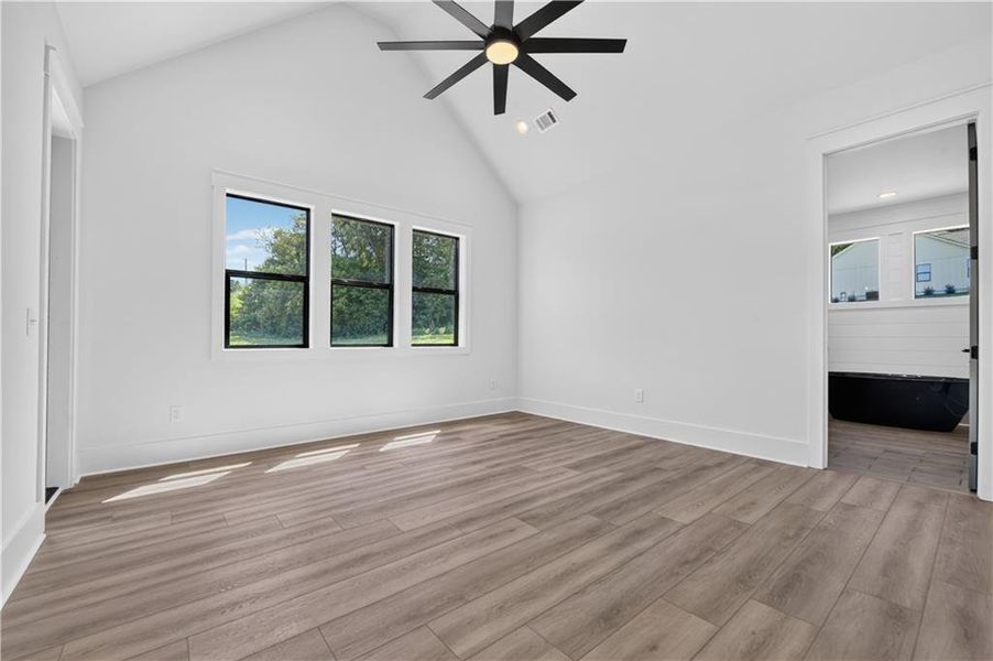Spacious, unfurnished interior of a new home in , Morganton (Image 34).