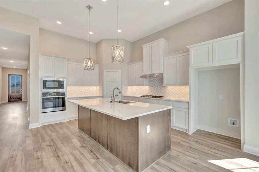 Furnished interior view inside a new home in Treeline, Justin (Image 10).