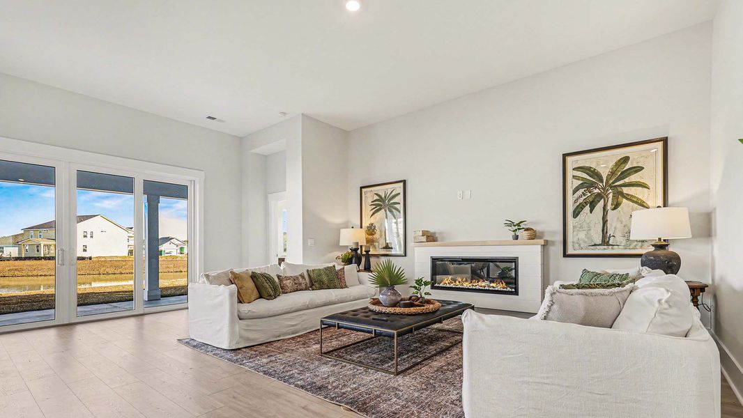 Furnished interior view inside a new home in Eden Springs, Longs (Image 9).