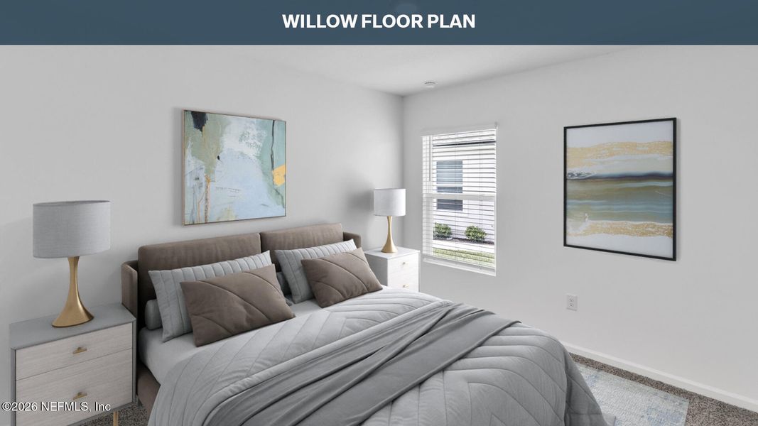 Furnished interior view inside a new home in Grand Reserve, Bunnell (Image 10).