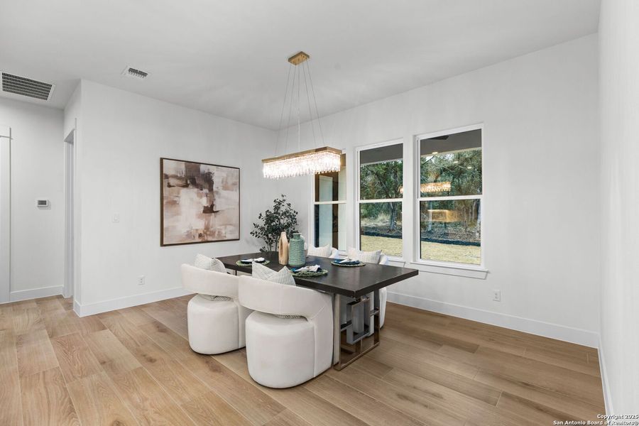 Furnished interior view inside a new home in , Bulverde (Image 31). Furnished interior view inside a new home in , Bulverde (Image 31).