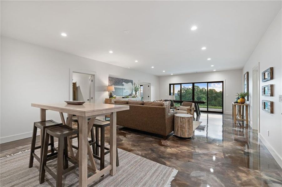 Furnished interior view inside a new home in , Morganton (Image 17).