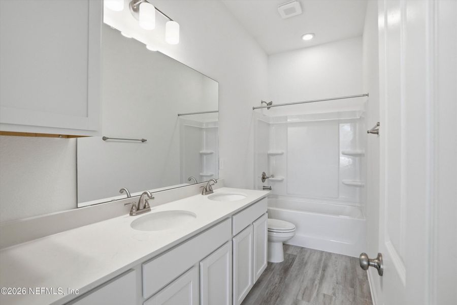 Furnished interior view inside a new home in , Jacksonville (Image 13).
