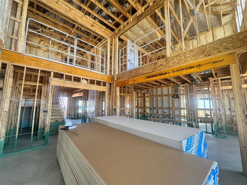 Construction progress