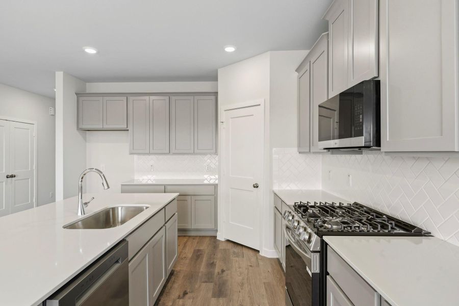 Furnished interior view inside a new home in Mirabella, Brookshire (Image 7).