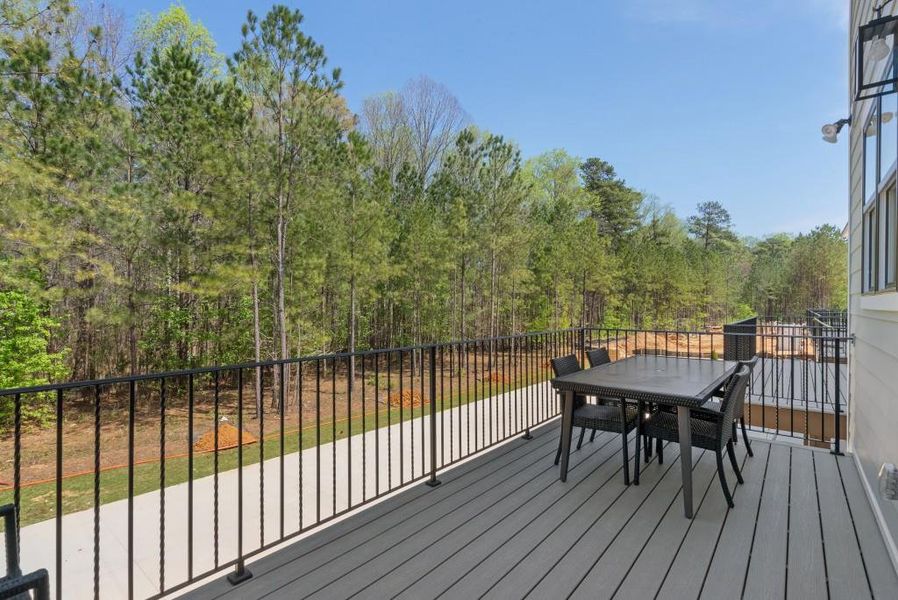 Exterior details and patio area of a home in , Stockbridge (Image 4).