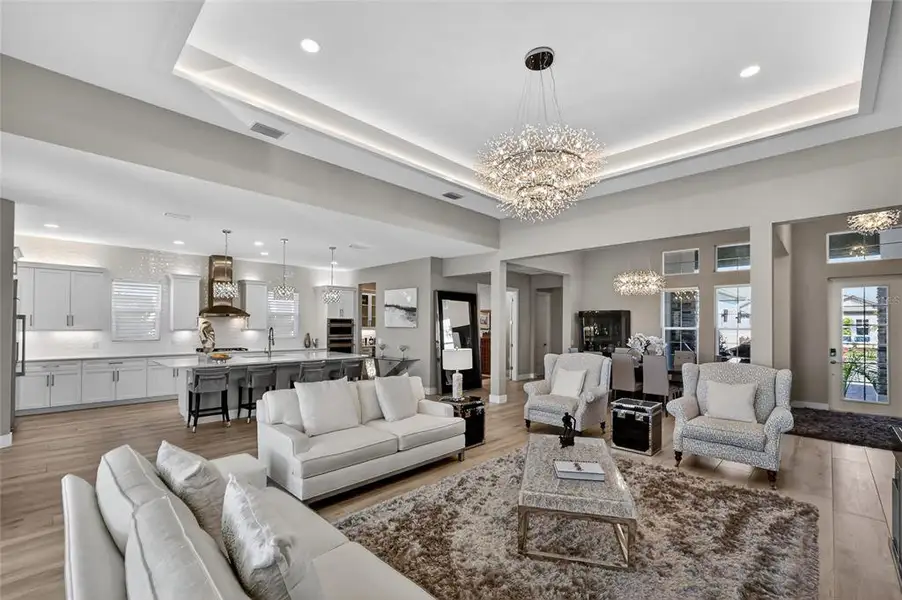 Furnished interior view inside a new home in , Sarasota (Image 11).