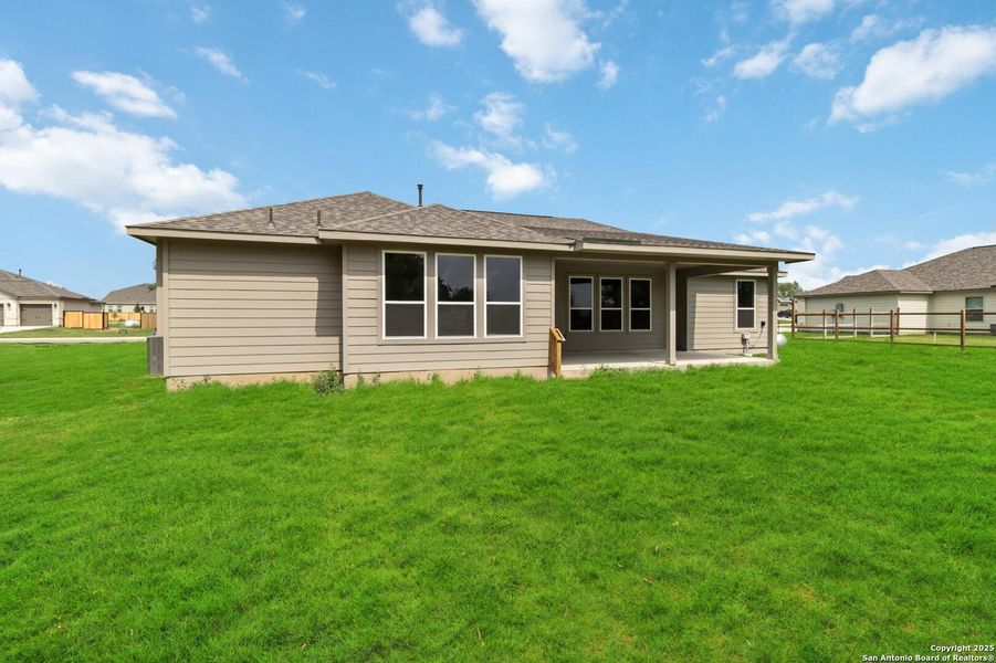 Exterior details and patio area of a home in Lonesome Dove, San Antonio (Image 4). Exterior details and patio area of a home in Lonesome Dove, San Antonio (Image 4).