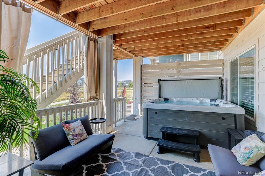 Furnished interior view inside a new home in , Littleton (Image 40).